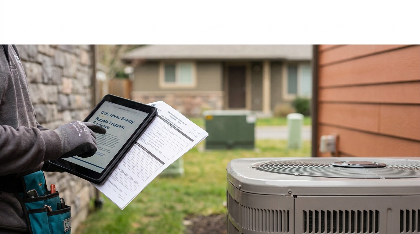 DOE Revises Home Energy Rebate Program Guidelines
